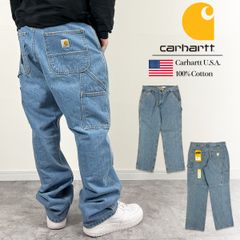 【新品】カーハート パンツ Carhartt 104941 ルーズフィット USサイズ デニム ジーンズ Loose Fit Utility Jean ワークパンツ メンズ レディース