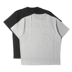 新品同様 N.HOOLYWOOD エヌハリウッド Tシャツ サイズ:42 バックミルスペック ソリッド クルーネック 半袖Tシャツ 2PACK T-SHIRT パック セット アンダーウェア ブラック ヘザーグレー 日本製 トップス カットソー【メンズ】のサムネイル