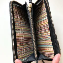 ポールスミス　Paul Smith 長財布　マルチストライプ