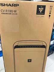 シャープ◆コンプレッサー式衣類乾燥除湿器 CV-R180-W【未開封】プラズマクラスター7000