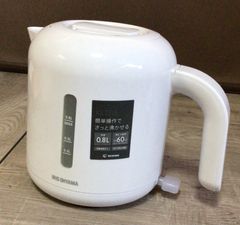 IRIS OHYAMA アイリスオーヤマ 電気ケトル IKEB-800 2020年製 ホワイト