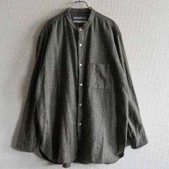 【極美品】CRISYASEYA【Baby alpaca Mao Shirt】XL アルパカ ウール マオ シャツ クリスタセヤ 25050485