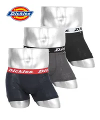 新品 未使用 Dickies ディッキーズ 下着 【3枚セット】Dickies フライス メンズボクサーパンツ 518410【メール便】 ネイビーセット