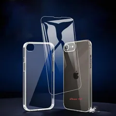 【数量限定】飛散防止処理+用のiPhone 硬度9H 16E 16E ケース 薄型 クリア 高透過率 TPU 採用日本製素材旭硝子製 耐衝撃 液晶保護フィルム 落下防止 ガラスフィルム 専用保護 ケース+ガラスフィルム】用のiPhone シリコン 【1枚シリコ