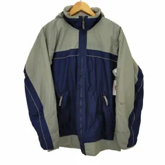 ナイキ NIKE 00S グレータグ フード付き 裏地 キルティング 中綿 ジップアップ ジャケット  メンズ JPN：L 