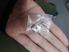 日本赤十字社　有功章略章　銀色バッチ