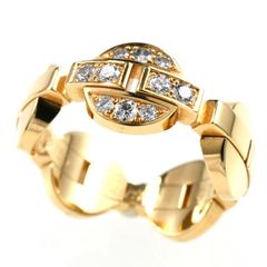 Cartier カルティエ イマリア リング K18YG イエローゴールド ダイヤ SIZE:55 AU750 指輪