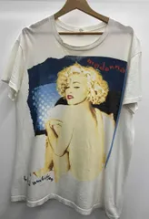 Hanes ヘインズ 1990s MADONNA アメリカ製 半袖Tシャツ 白