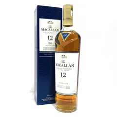▼The MACALLAN マッカラン 12年 ダブルカスク 700ml 40％ シングルモルト スコッチ ウイスキー 箱付 古酒▼L000817