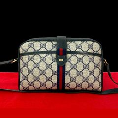 オールドグッチ/マイクロ/GG/ミニ/ショルダーバッグ/ポシェット/レア❣️ 2-25025 GUCCI オールドグッチ ミニ ショルダーバッグ ベージュ