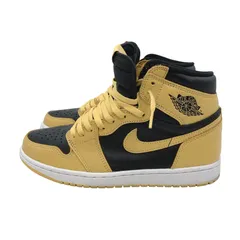 ♪1830 NIKE AIR JORDAN 1 HIGH OG “Pollen”スニーカー イエロー ブラック 27cm 27.0cm ナイキ
