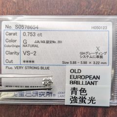 限定値下げ中‼️中央宝石研究所 ダイヤモンドリング 0.317ct VS-1 