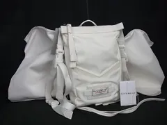 ■極美品■ GIVENCHY ジバンシィ ウイング ダウンタウン ナイロン リュックサック バックパック ホワイト系 FE2959のサムネイル