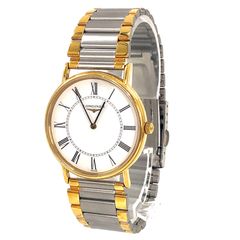 LONGINES ロンジン Grand Classic グランドクラシック L4.637.2 QZ/SS ホワイト字盤 メンズ腕時計 稼働品【OE-920】