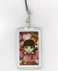 【中古】ストラップ(女性) 重留真波(Flower) プチキャラアクリルストラップ バレンタインデー2019 ver. EXILE TRIBE STATION オンラインカプセル