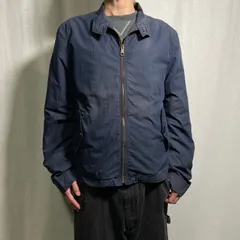 鬼フェード BURBERRY BRIT バーバリー  スイングトップ スポーツジャケット コットンポプリン メンズXL 