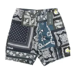 NEIGHBORHOOD ネイバーフッド 21SS 211AQNH-PTM07 BANDANA /C-ST バンダナ ショートパンツ ブラック系 M【極上美品】【中古】のサムネイル
