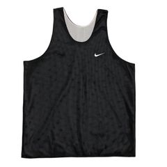 NIKE ナイキ　メッシュタンクトップ　リバーシブル　ブラック　ホワイト　バスケ　白タグ　90s XLサイズ