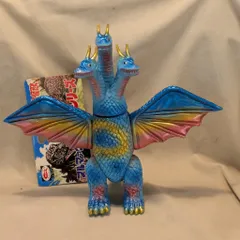 ブルマァクの怪獣シリーズ　キングギドラ(ブルー) 3月20日(月)12時時より受注受付開始】【ブルマァク