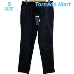 Tornado Mart トルネードマート 新品タグ付 ボタニカルジャガードイージーパンツ  ストレッチ ブラック メンズ ゴーゴー古着久喜倉庫店 B9951のサムネイル