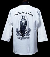 OG Classix オージークラッシックス 3/4スリーブ フットボールTee (MARIA 4 LIFE) 6.2oz. FOOTBALL T-SHIRTS カラー：ホワイト 6,380円(内税)