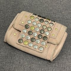 【NPA】TRES chouette トレ スタッズ ミニケース ポーチ 収納 ピンク ビンテージ