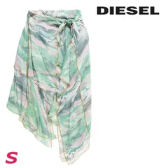 新品・未使用 ディーゼル DIESEL シフォンレイヤースカート レディース アシンメトリー CL-O-RUBINOのサムネイル