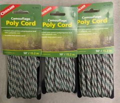 Coghlan's 9050 Camouflage Poly Cord - 50' 3パックセット