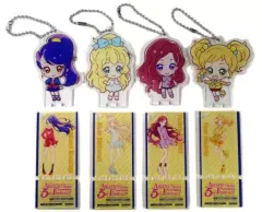 【中古】キーホルダー・マスコット(キャラクター) 第25代S4 SDセット アクリルバッジスタンドキーホルダー ver. 5th FES 「アイカツ!シリーズ 5thフェスティバル!!」