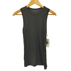 ヨウジヤマモト Yohji Yamamoto SOIE SILK コットン 混 シルク タンクトップ カットソー レディース JPN：2 のサムネイル