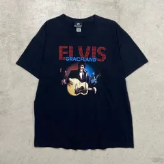 70s エルヴィス・プレスリー ELVIS ミュージシャン USA製 Tシャツ ヴィンテージ 希少  アメリカ製 アート カート・コバーン