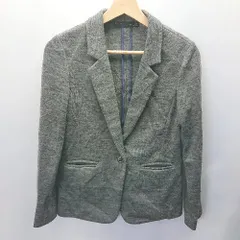 ◇ Spick&Span スピック&スパン カジュアル テーラード 長袖 ジャケット サイズ38 チャコールグレー レディース E  【1405140014815】のサムネイル