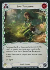 【中古】Flesh and Blood ELE141[C]：(Rainbow Foil)Sow Tomorrow (2)