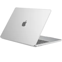 【在庫処分】【2025 M1 MacBook Air 13インチケース マット質感】傷防止、薄くて2018 2019 2020 発売対応 機種A2337 A2179 A1932マット触り心地 薄型 量 PCカバー EooCoo - クリアマット