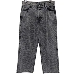 【未使用】BEAMS HEART ビームス ハート フェード コットン コーデュロイ パンツ L ブラック 42-21-0099-147 メンズ