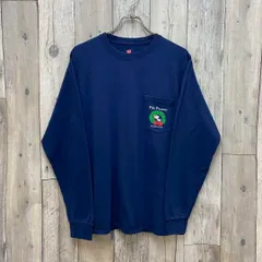 OLD Hanes 90s ヘインズ スヌーピー 長袖 Tシャツ ロンT M