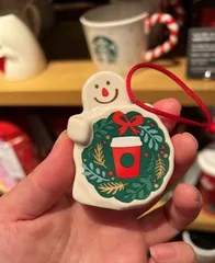 スターバックス　ホリデー色々セット　オーナメント　ガラス皿　スクープ　ノベルティ スターバックス ホリデー色々セット オーナメント ガラス皿