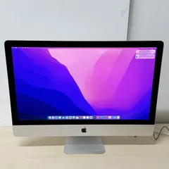 Apple iMac Retina 液晶一体型 A1419 27インチ / macOS /i7/16GB/SSD 512GB/AMD Radeon Pro 580（8GB VRAM搭載）/無線/5K(5120*2880)/2017モデル