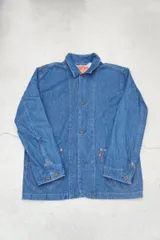 美品 Levi's Red リーバイス レッド ENGINEER COAT デニム カバーオール ジャケット エンジニア コート A2691-0000 M インディゴ 青925P★2