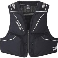 ダイワ DV-3023 ブラック XLサイズ （フィッシングショートベスト）