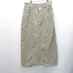 ◇ JOURNAL STANDARD relume ロング丈 タイト スカート サイズ36 グリーン系 レディース E  【1407180031227】