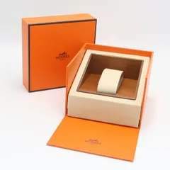 エルメス 空箱/BOX 腕時計用 オレンジ レディース/メンズ腕時計用 YUM ABC 3624000 10BLY