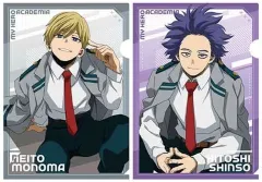 【新品】クリアファイル 4.物間寧人＆心操人使 クリアファイルセット 「僕のヒーローアカデミア」