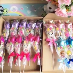 プチバルーン付お菓子ブーケ♡15個　プチギフト　卒業　卒園　結婚式　入学　入園　発表会　バレンタイン　挨拶　別れ　お礼　お祝い　バルーンブーケ　キャンディーブーケ　お菓子ブーケ　ホワイトデー　ハロウィン　クリスマス　子供会　お配り用　可愛い　ピアノ　ダンス　祝