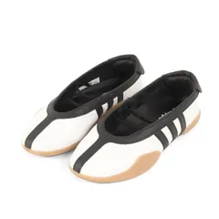 adidas アディダス サイズ:24.0cm | Taekwondo Mei Ballet JR7030 | テコンドー メイ バレエ | レースアップ フラット | ホワイト ブラック | US7 | ローカット スニーカー【レディース】【中古】