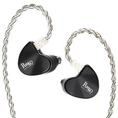 Rinko SeeAudio x Z Reviews Rinko 1 다이나믹 드라이버 +1 평면 구동 이어폰 인 이어 모니터, 하이브리드 드라이버 HiFi IEM 맞춤형 실리콘 폼 이어 칩을 갖춘 인 이어 이