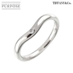 ⭐︎緊急値下げ⭐︎TIFFANY ダイヤモンドプラチナリング TIFFANY&Co. ティファニー チャネル セッテイング ダイヤモンド