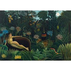 i*e様 アンリ・ルソー　夢　127*90cm ポスター 複製絵画 i*e様 アンリ・ルソー夢127*90cm ポスター 複製絵画