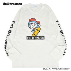 アイム ドラえもん ロンT 長袖 Tシャツ Im Doraemon プリント dr1251-11-A