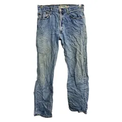 Levi's デニムパンツ W33 リーバイス レギュラーフィット ブルー コットン 古着卸 アメリカ仕入 2502-487